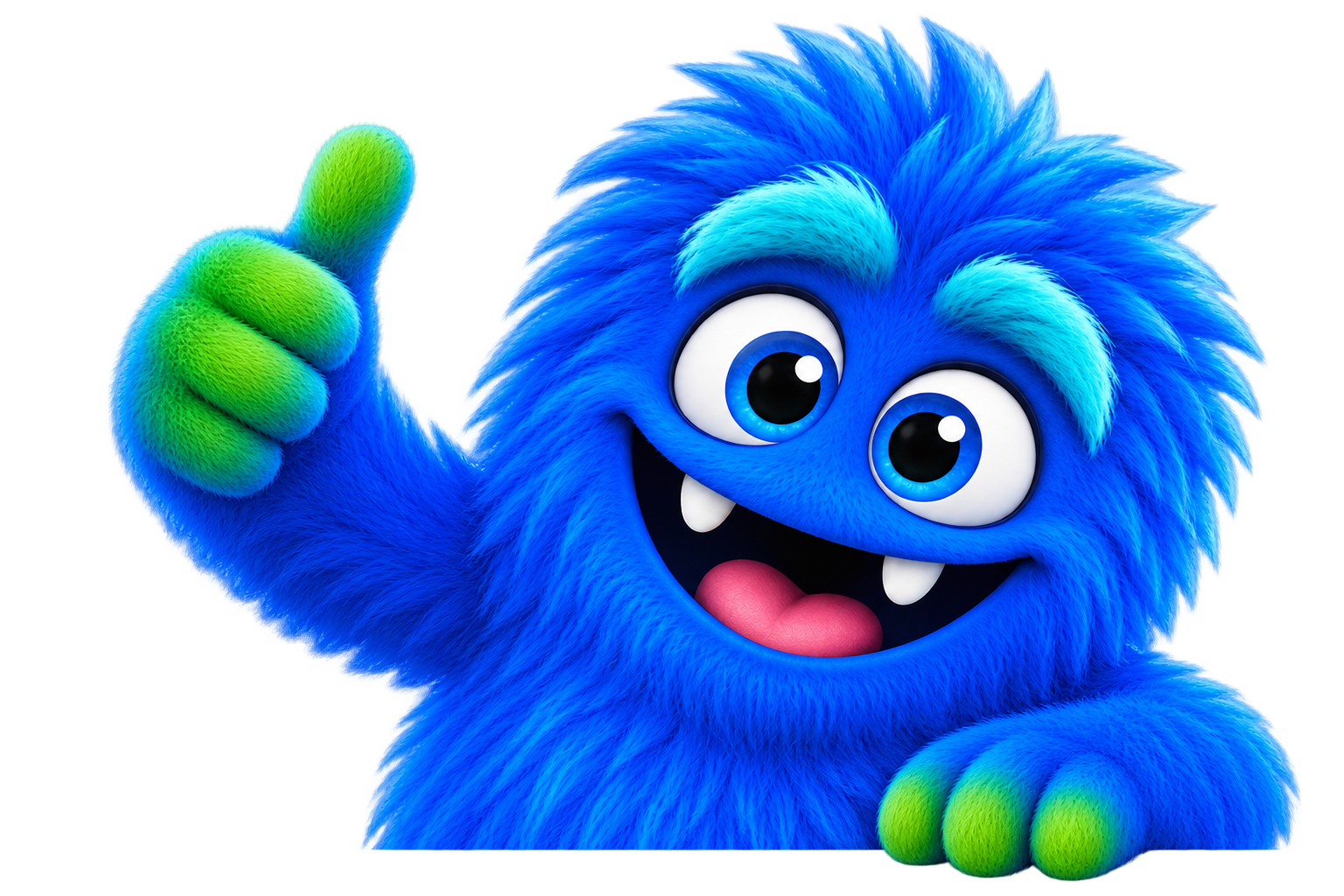 Mascote WakeX fazendo sinal de positivo
